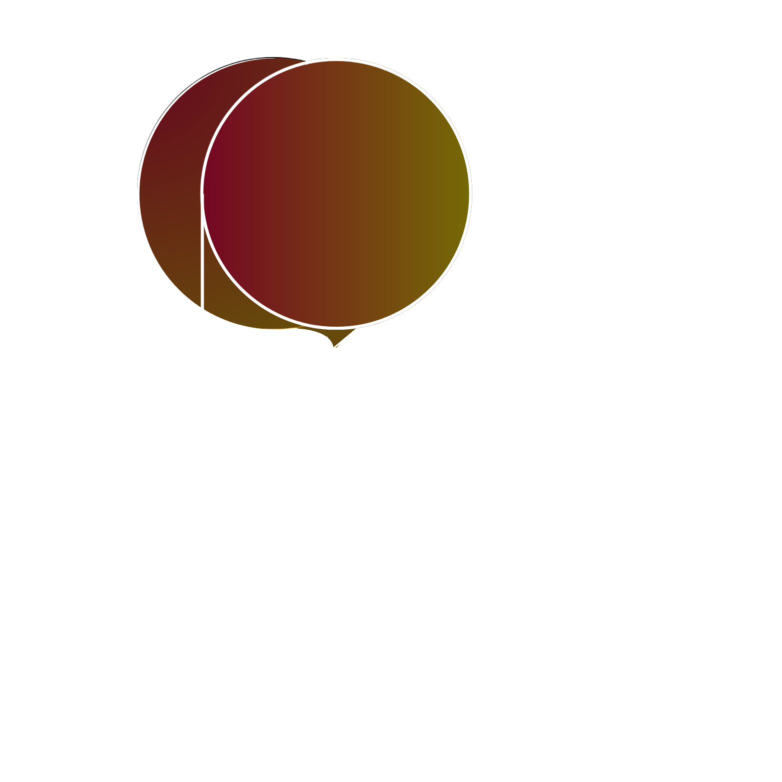 Weiß mit dünner Linie